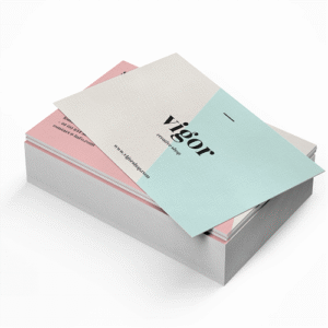13pt Linen Uncoated Business Cards
